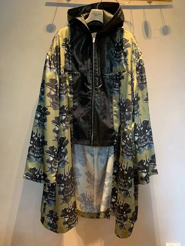 Comme des Garçons Homme Plus 2021 Fw Panelled Print Jacket M from Grailed