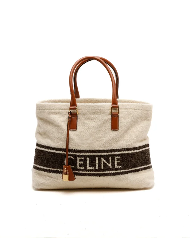 Celine Plein Soleil Horizontal Cabas Tote Bag in Canvas from A Retro Tale
