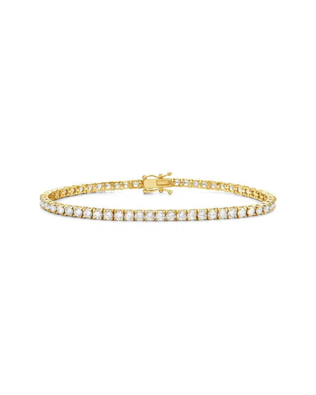 Forever Creations Signature Forever Creations 14K 4.00 ct. tw. Lab Grown Diamond Tennis Bracelet, image 1 of 1 from Rue La La