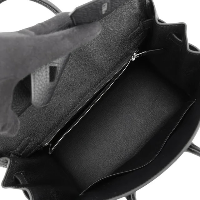 Hermès Birkin Black Togo Leather Size 25 in Black Togo leather from GALLERY RARE, photo 6 of 8