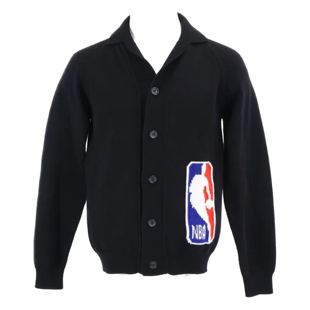 Louis Vuitton Zno Giant Monogram Logo Cardigan XS in Nylon from The Reluxe