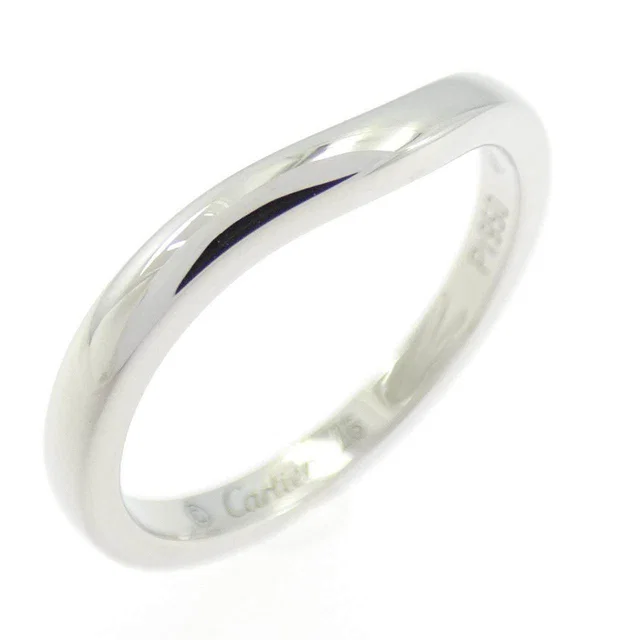 Cartier Ballerina Platinum Ring Size 46 from LuxUness