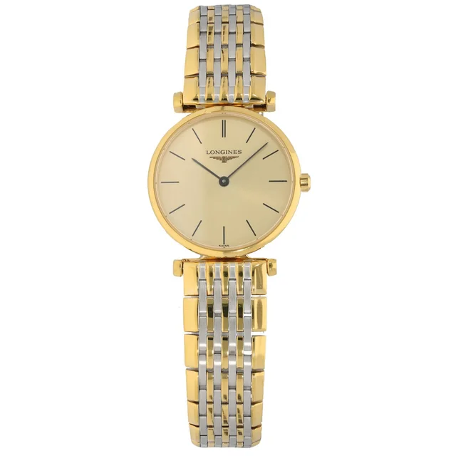 Longines La Grande Classique L4.209.2 24mm Gold Plated Watch in Gold from H&T