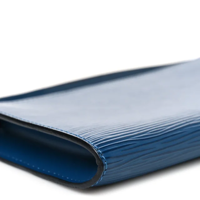 Louis Vuitton Epi Pochette Accessories 24 Myrtille in Leather from FASHIONPHILE, photo 9 of 10