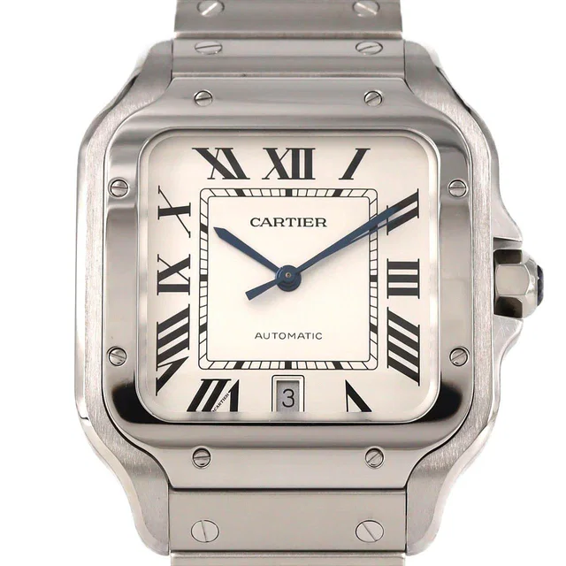 Santos de Cartier Stainless Steel Watch from LuxUness
