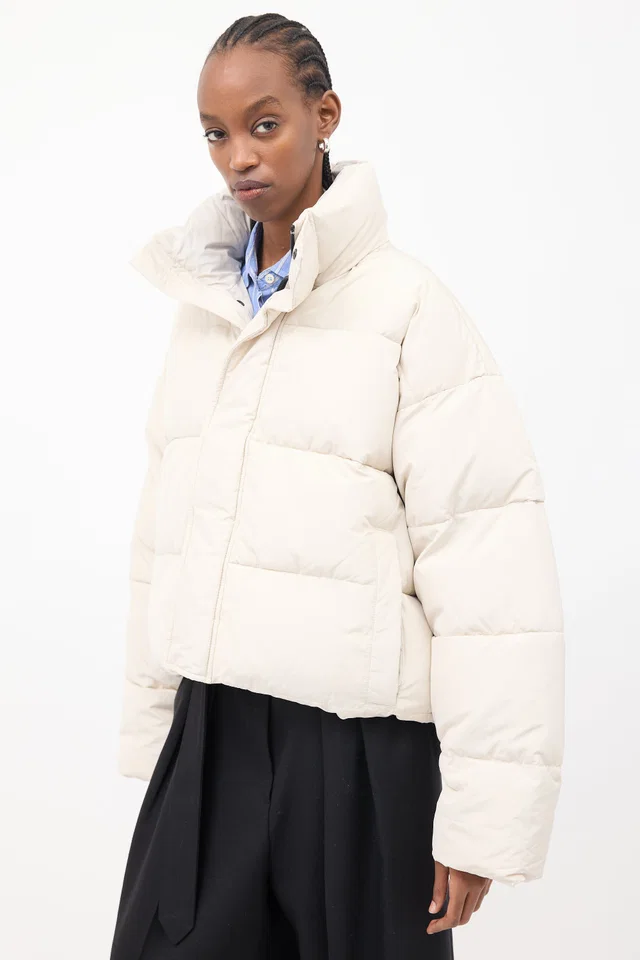 Balenciaga Cropped Puffer Jacket from VSP Consignment