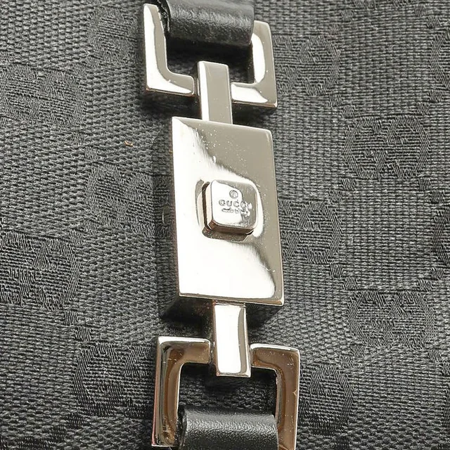 Gucci GG Small Jackie Bardot Bag in Canvas from A Retro Tale, photo 6 of 10