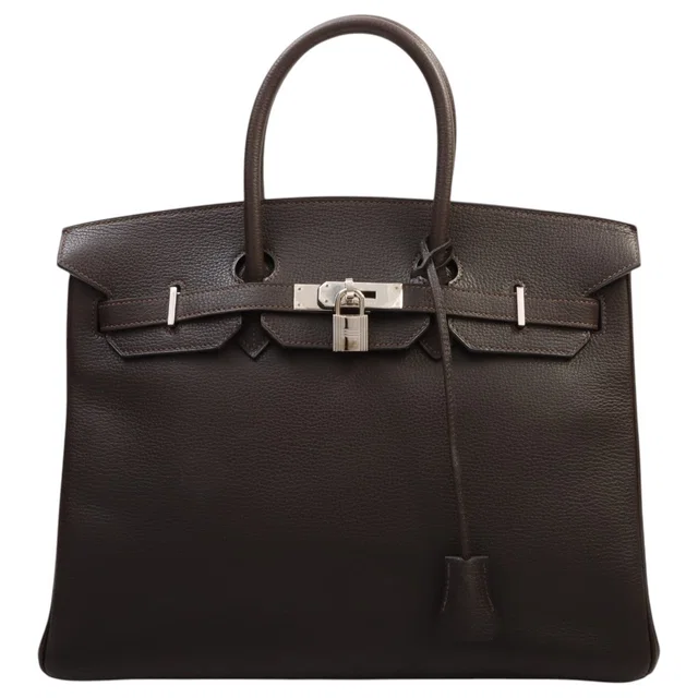 Hermès 2006 Birkin 35 Ebene in Brown from VINTAGE QOO TOKYO