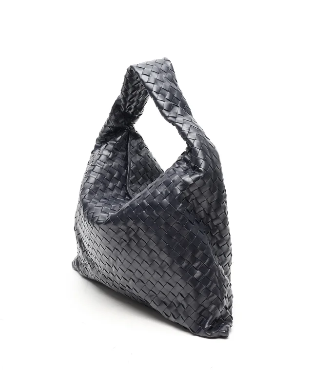 Bottega Veneta Large Hop Intrecciato Tote Bag in Woven leather from A Retro Tale, photo 2 of 8