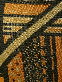 Ahluwalia Sports shorts with geometric pattern in 100% Viscose, photo 5 of 11 from LUISAVIAROMA