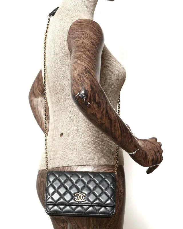 Chanel Wallet on Chain Bag in Lambskin from A Retro Tale, photo 10 of 10
