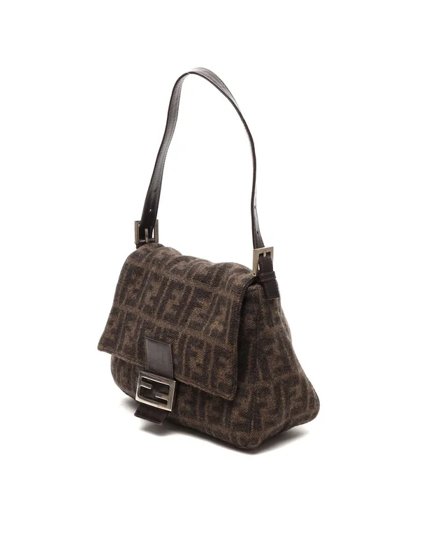 Fendi Zucca Wool Mamma Bag in Wool from A Retro Tale, photo 2 of 8