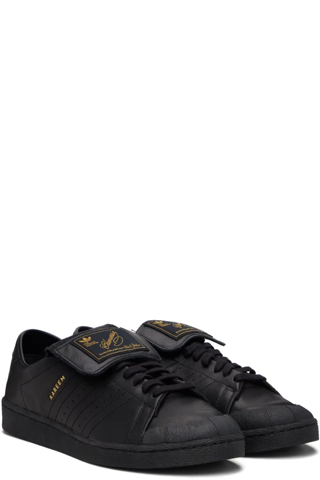 WILLY CHAVARRIA Black adidas Originals Edition Jabbar Low Sneakers, photo 4 of 5 from SSENSE