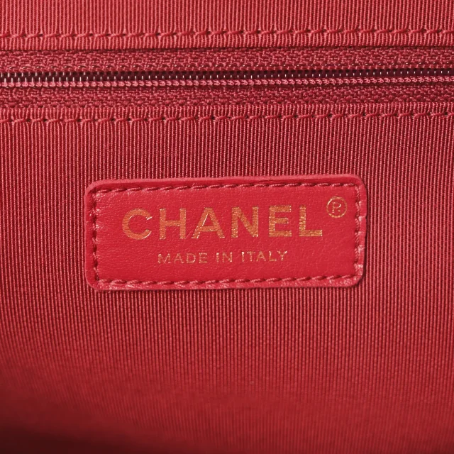 Chanel Grained Calfskin Lambskin Quilted Large Bowling Bag Black in Black Caviar leather from FASHIONPHILE, photo 6 of 10