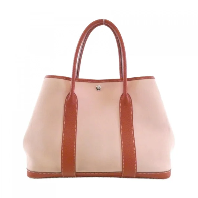 Hermès Garden Party 36 Pink Red Tote Bag in Red from The Reluxe