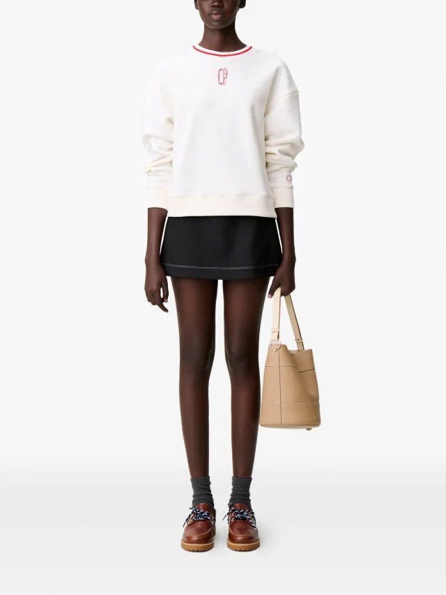 Claudie Pierlot CP embroidered crewneck sweatshirt, photo 2 of 2 from FARFETCH