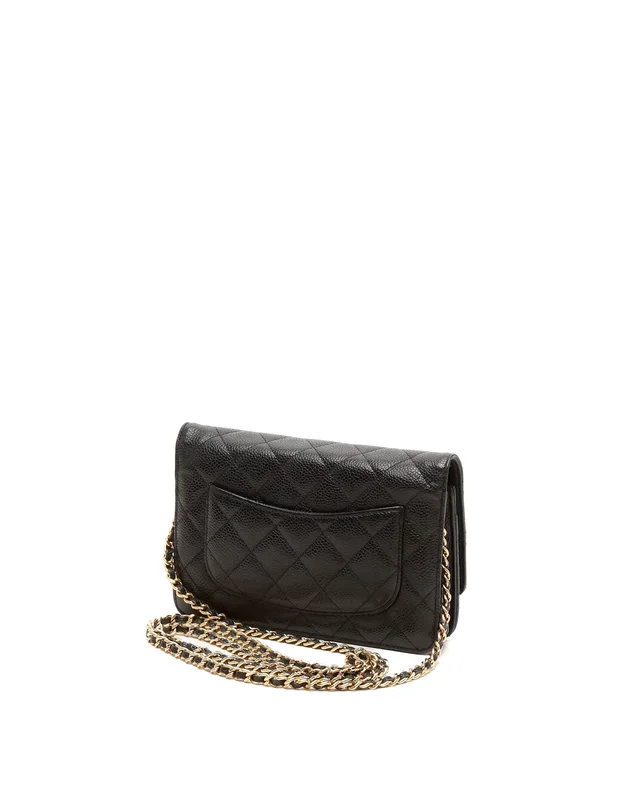 Chanel Caviar Wallet On Chain Bag in Caviar leather from A Retro Tale, photo 3 of 9