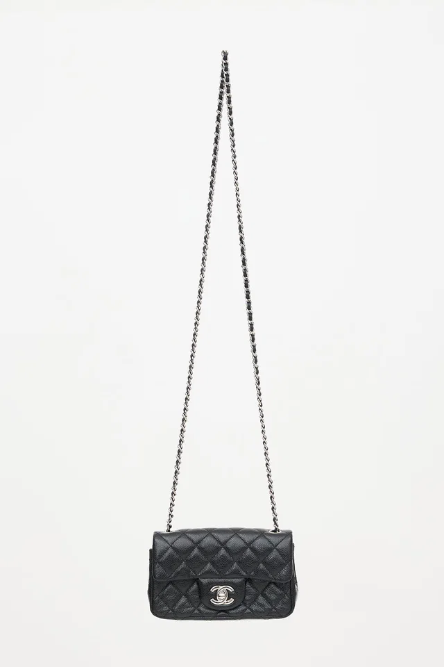 Chanel 2011 Quilted Caviar Mini Flap Bag in Caviar leather from VSP Consignment