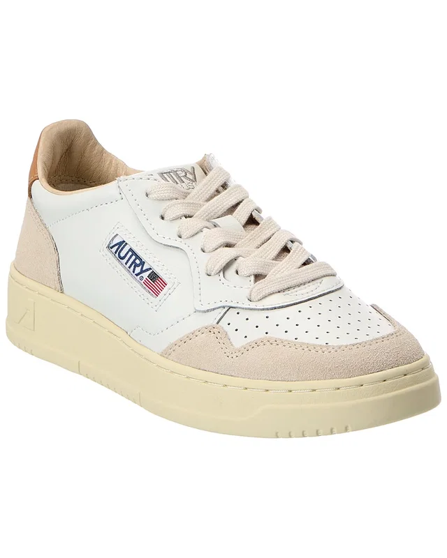 Autry Medalist Leather & Suede Sneaker, image 1 of 1 from Rue La La