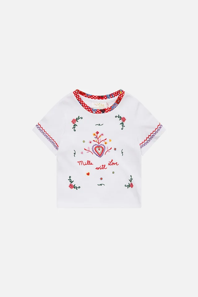 Camilla eBoutique BABIES SHORT SLEEVE TEE FAITH, LUCK & JUSTICE from CAMILLA, photo 1 of 1