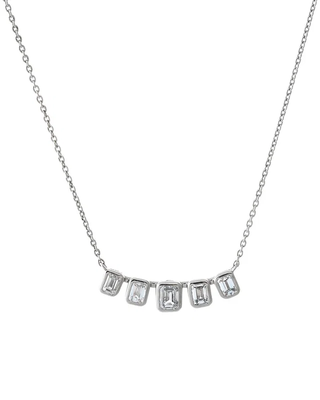 By Adina Eden 14K 0.80 ct. tw. Lab-Grown Diamond Necklace, image 1 of 1 from Gilt