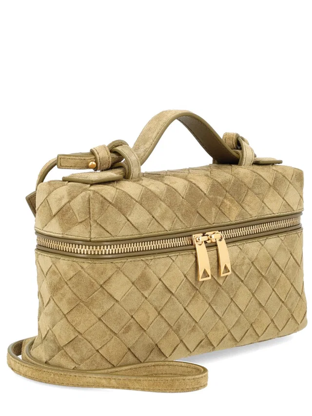 Bottega Veneta Bang Top Handle Bag — Gold Leather in Gold Leather from HEWI