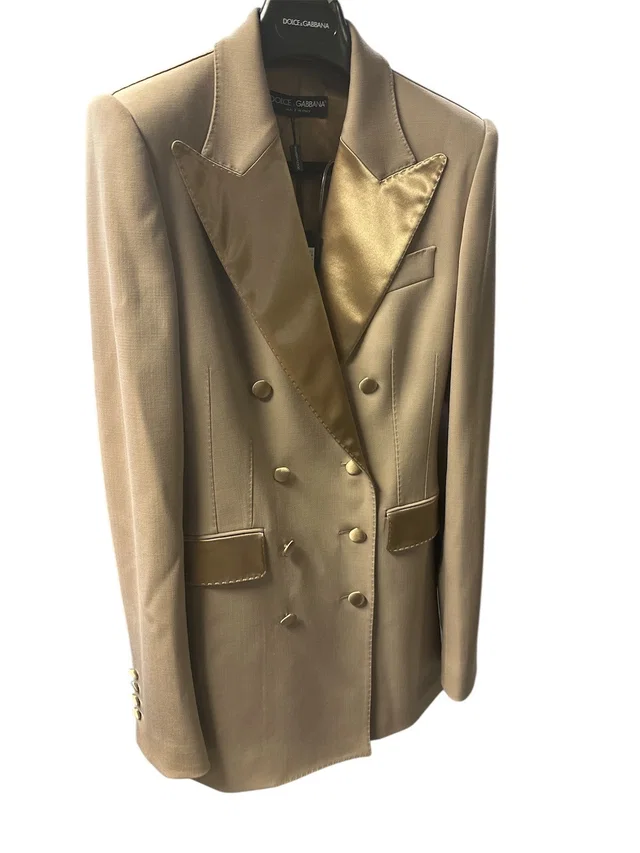 Dolce & Gabbana Jacket Beige DG classic in Beige from Luxury Promise