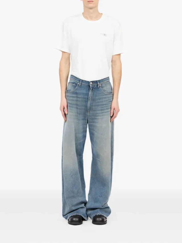 MM6 Maison Margiela wide leg jeans, photo 2 of 2 from FARFETCH