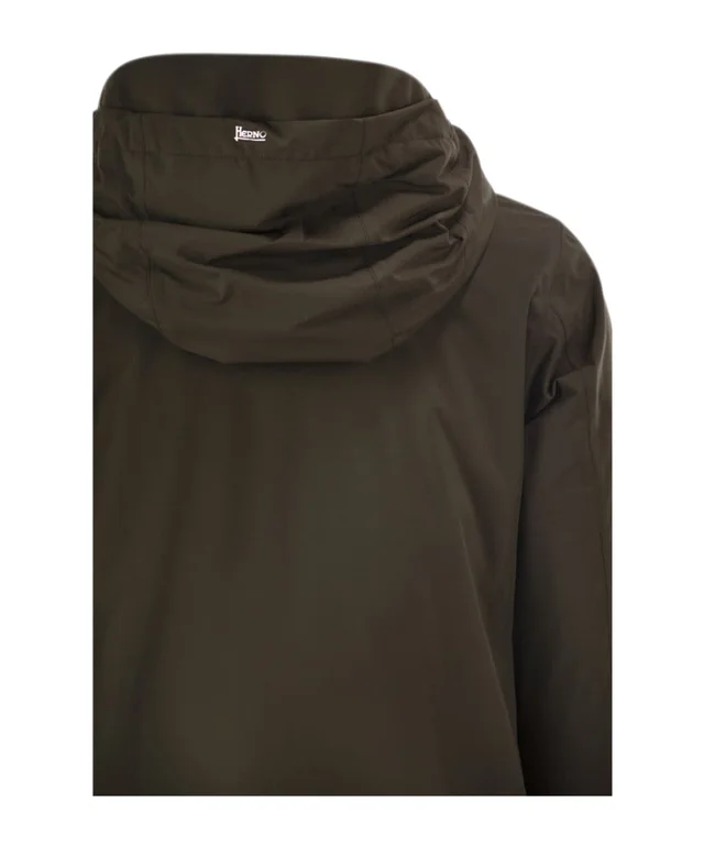 Herno Long-sleeved down jacket in Surface：polyester 100%;Filling：Down 80%,Feather 20% Details: Other Description: The Herno A-SHAPE 2LAYERS parka redefines modern outerwear with…, photo 4 of 4 from SENSER
