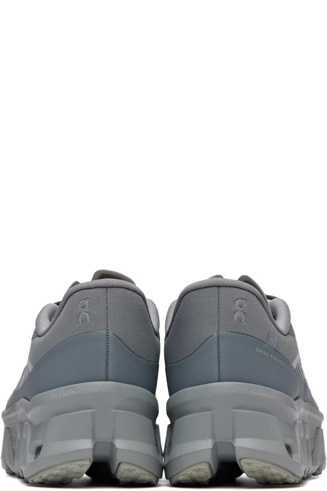 POST ARCHIVE FACTION (PAF) Gray On Edition Cloudmonster Hyper Sneakers, photo 2 of 5 from SSENSE