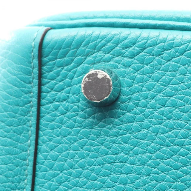 Hermès Shoulder Bag Lindy 26 Blue Paon Leather in Blue Leather from The Reluxe, photo 2 of 2