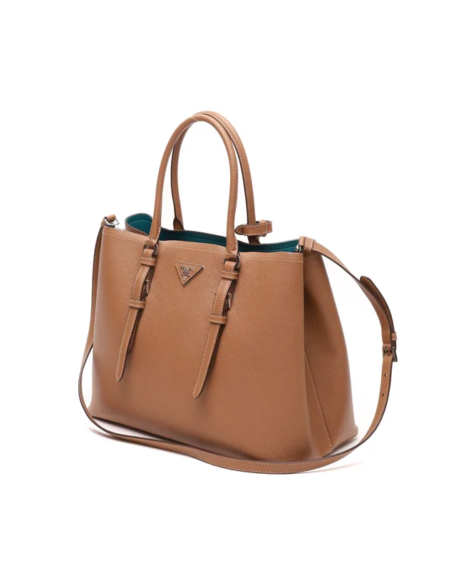Prada Saffiano Medium Cuir Tote Bag in Saffiano leather from A Retro Tale, photo 2 of 2