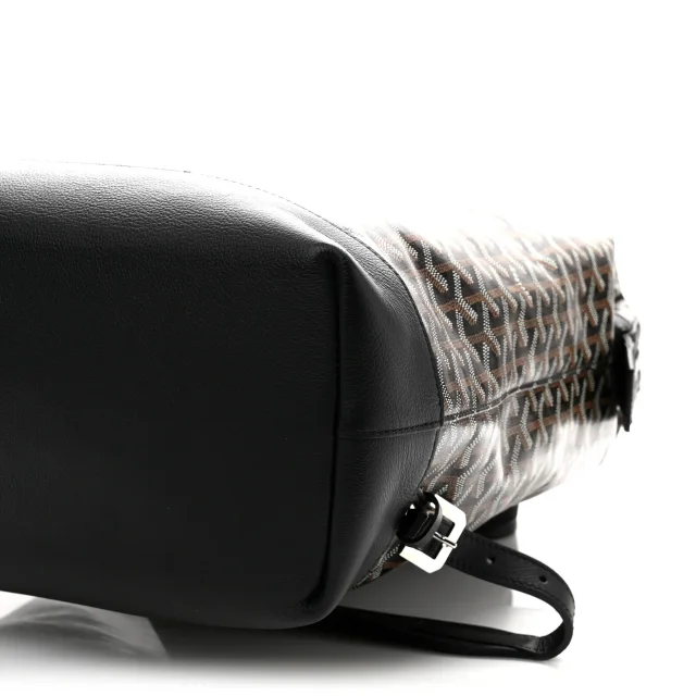 Goyard Goyardine Calfskin Cisalpin Backpack Black in Black Calfskin from FASHIONPHILE, photo 9 of 9