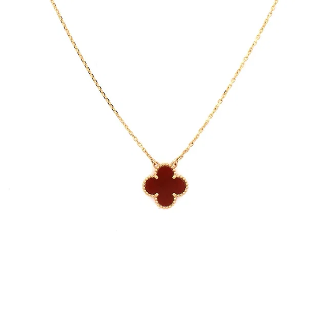 Van Cleef & Arpels Vintage Alhambra Pendant Necklace in gold from Poshmark