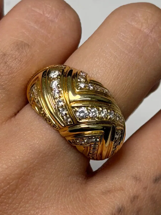 Bvlgari Dome Ring in 18K - 8050 from Luxury Promise