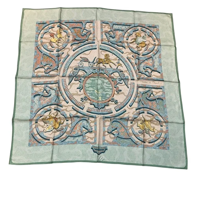 Hermès Carre 90 Peintre du Cheval Horse Painter Scarf Silk in Silk from The Reluxe