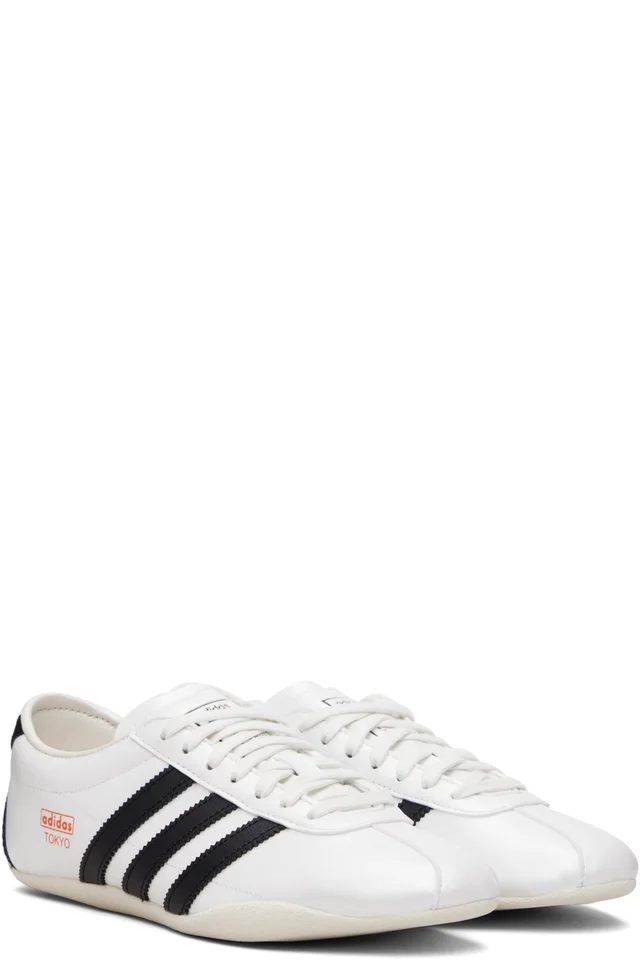 adidas Originals White Tokyo Sneakers, photo 4 of 5 from SSENSE