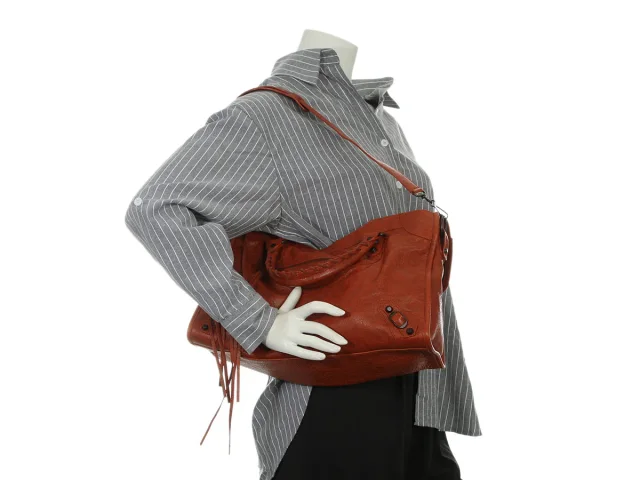 Balenciaga 2011 Orange Brûlée Agneau Classic City in Orange Lambskin from Ann's Fabulous Finds, photo 9 of 9