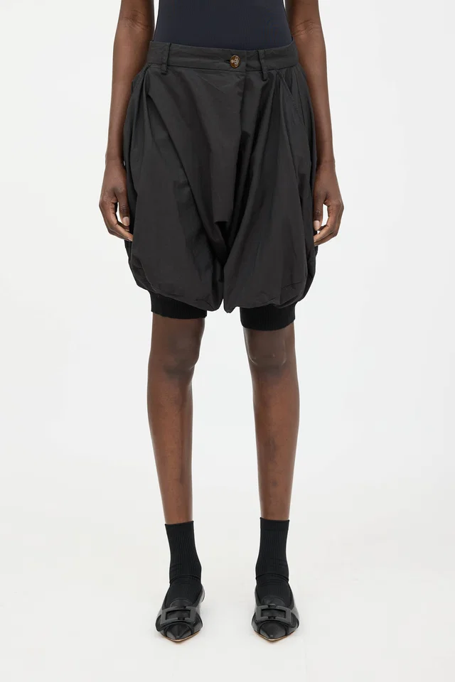 Vivienne Westwood C. 1990s Red Label Balloon Shorts in Red from VSP Consignment