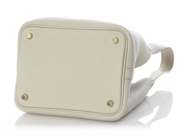 Hermès Béton Clémence Picotin Lock 18 in Clemence leather from Ann's Fabulous Finds, photo 6 of 10
