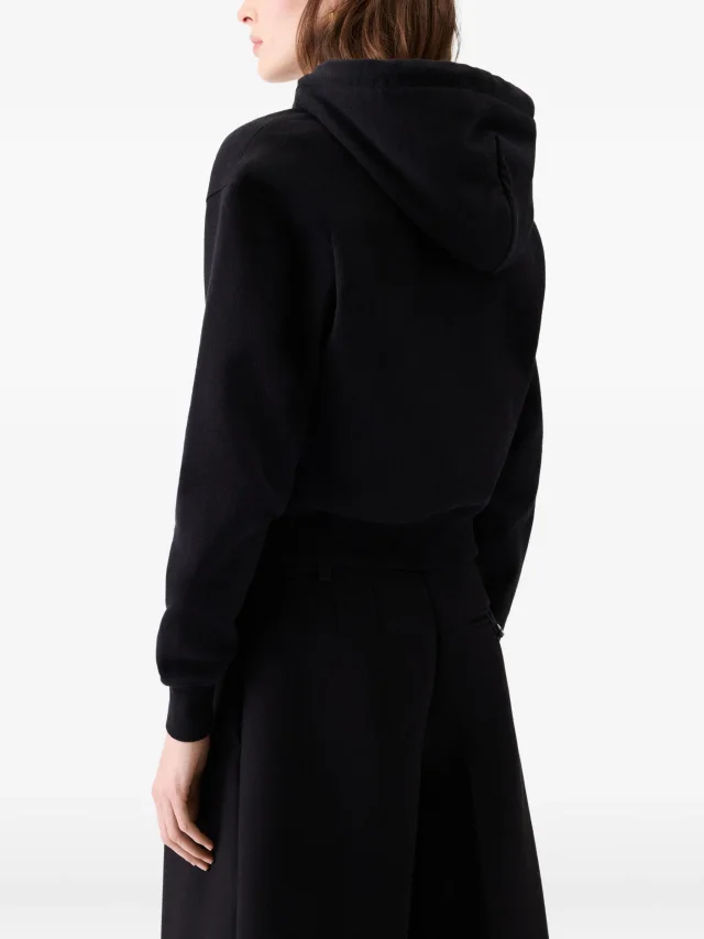 Jacquemus The Gros Grain hoodie in Black, photo 3 of 4 from FARFETCH