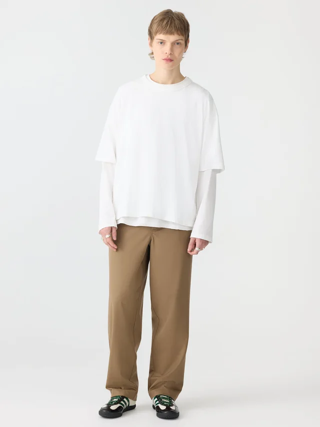Bassike Semi Tailored Cotton Pant from bassike, photo 1 of 1