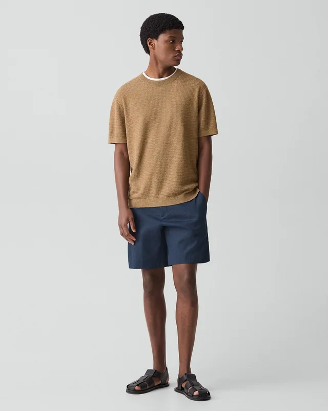 Theory Kolben Tee in Pacific Linen, photo 6 of 6 from Theory