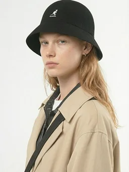 Kangol Wide-brimmed bucket hat in 60% Modacrylic, 40% Polyester, 100% Nylon, photo 3 of 6 from LUISAVIAROMA