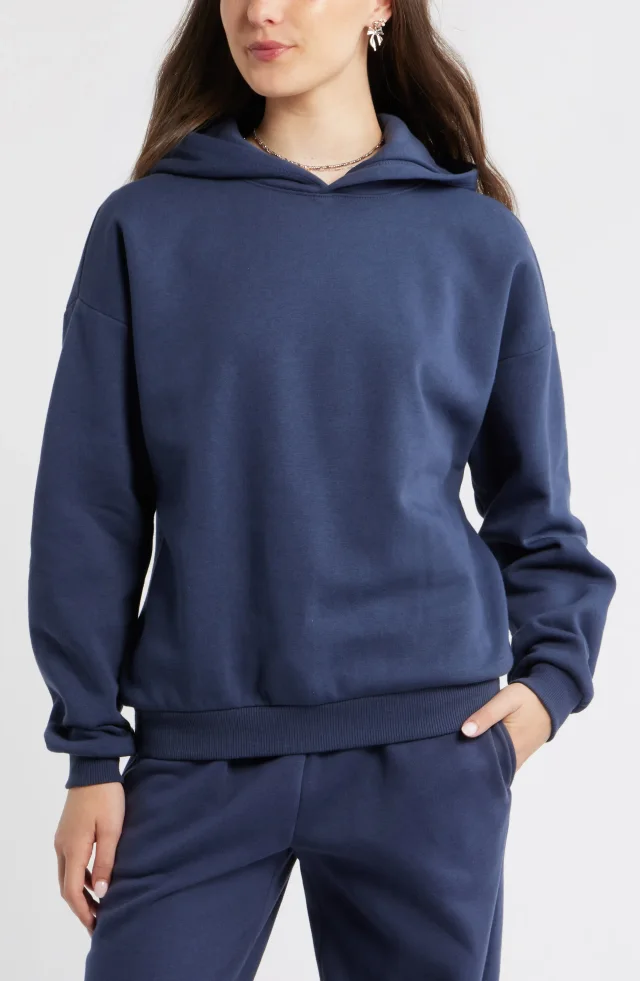 Relaxed Fleece Hoodie