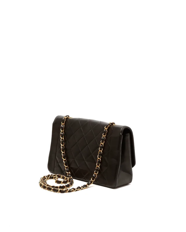 Chanel CC Medium Diana Flap Bag in Leather from A Retro Tale, photo 3 of 9
