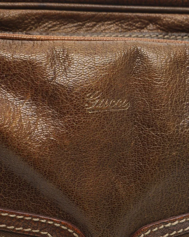 Gucci Web Capri Chain Bowler Bag in Canvas from A Retro Tale, photo 6 of 15