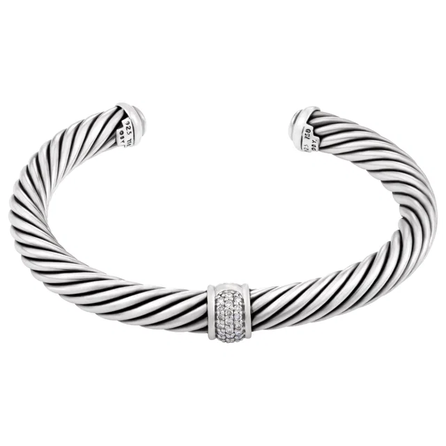 David Yurman Cable Classics bracelet in Yellow Gold, Sterling Silver from Gray And Sons
