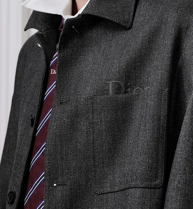Workwear Jacket with Dior Embroidery, photo 3 of 4 from SENSER