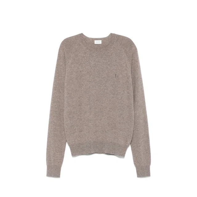 Saint Laurent Brown Cashmere Sweater in Brown Cashmere from HEWI